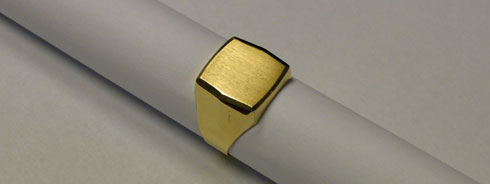 20% korting op gouden herenringen