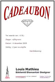 Cadeaubon