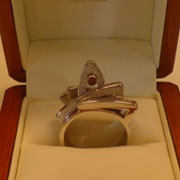 Ring met diamant